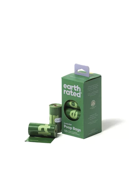 EARTH RATED - ECO BAGS x8 - LAVENDEL