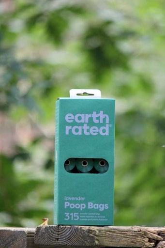 EARTH RATED - ECO BAGS x21 - LAVENDEL