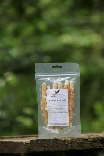[RK13] RAWHIDE MIT HUHN 13CM